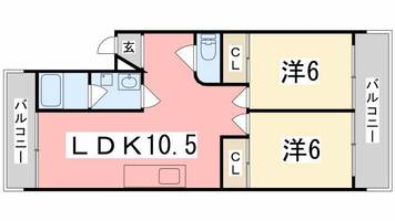 物件の間取り画像
