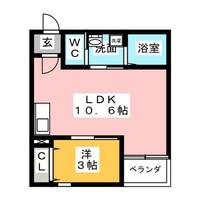 Warren shimokomeno Ⅱの間取り