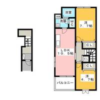 物件の間取り画像