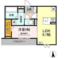 物件の間取り画像