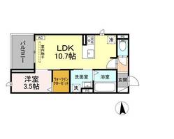 物件の間取り画像