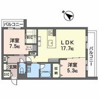 物件の間取り画像