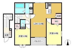マジェスタ凜の間取り