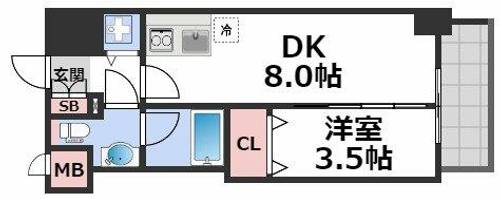 物件の間取り画像