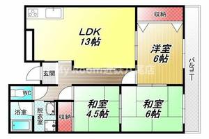 物件の間取り画像