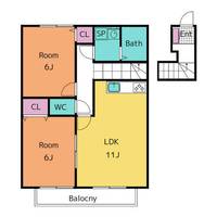 物件の間取り画像