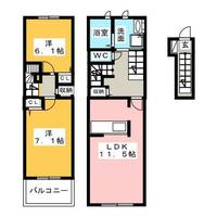 物件の間取り画像