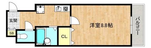 大阪府守口市京阪本通1丁目(マンション)の賃貸物件の間取り