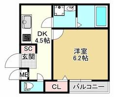 物件の間取り画像