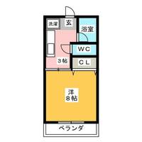 レオン竹の山の間取り