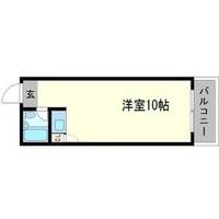 大阪府豊中市螢池西町1丁目(マンション)の賃貸物件の間取り