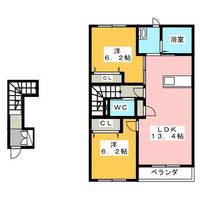 ボヌール若宮の間取り