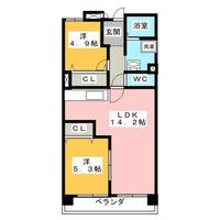 物件の間取り画像