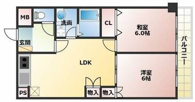 物件の間取り画像