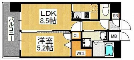 物件の間取り画像