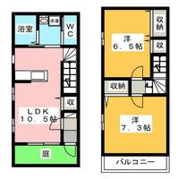 ネフェル新栄の間取り