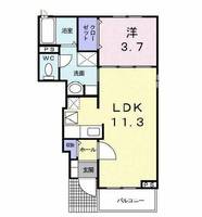 物件の間取り画像