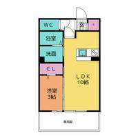 アンベリール堀の内の間取り