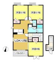 物件の間取り画像