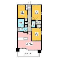 プレサンスロジェ瑞穂通703の間取り