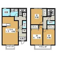 サニー和合 A棟の間取り