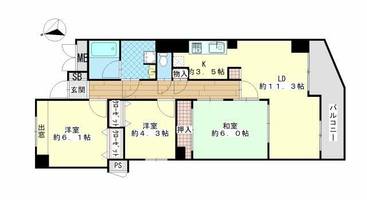 物件の間取り画像