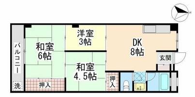 物件の間取り画像