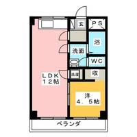 二村マンションの間取り