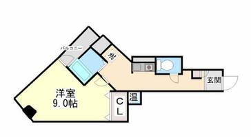 ヒュース王子公園の間取り