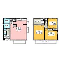 愛知県名古屋市緑区砂田2丁目(一戸建)の賃貸物件の間取り