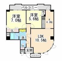 物件の間取り画像