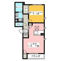 サンハウス春里の間取り