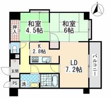 物件の間取り画像
