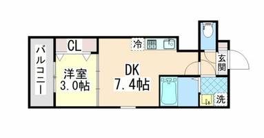 物件の間取り画像