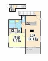 物件の間取り画像