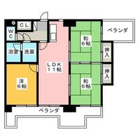 グランドハイリス上社の間取り