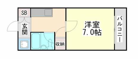 コーポアガペの間取り