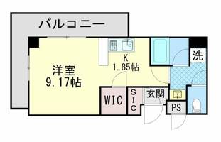 サニープレイス住吉本町の間取り