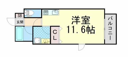物件の間取り画像