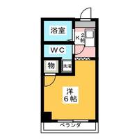愛知県名古屋市南区六条町4丁目(マンション)の賃貸物件の間取り