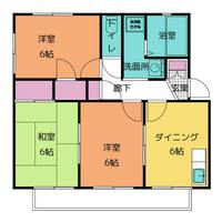 コンフォート 中棟の間取り