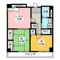 ライフステージ2番館の間取り