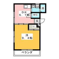 野田ハイツの間取り