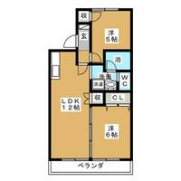 原田ハイツの間取り