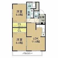 物件の間取り画像