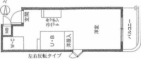 物件の間取り画像