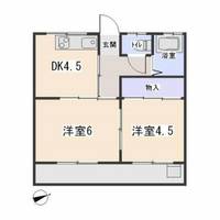 コーポ下杉202の間取り