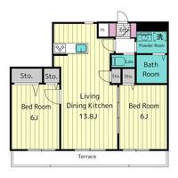 グランシャリオ202の間取り