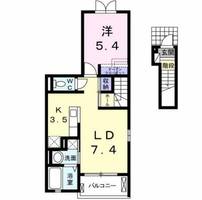 グラースMの間取り