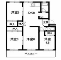物件の間取り画像